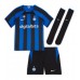 Inter Milan Edin Dzeko #9 Fotballklær Hjemmedraktsett Barn 2022-23 Kortermet (+ korte bukser)